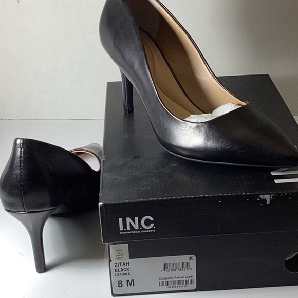 INC International Concepts Women's Zitah Pointed Toe Pumps, - Picture 9 of 11